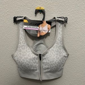 Medium Avia sports bra with zipper